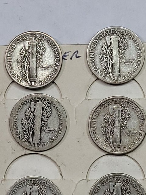 Historic Mercury Dime Collection (1919-1943) - Iconic Silver Coins for Collectors & Investors