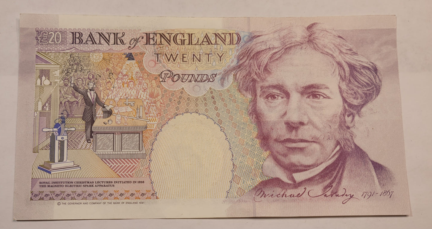 Vintage Bank of England Note Collection. Sequential Serial Numbers. Historical British Currency Lot