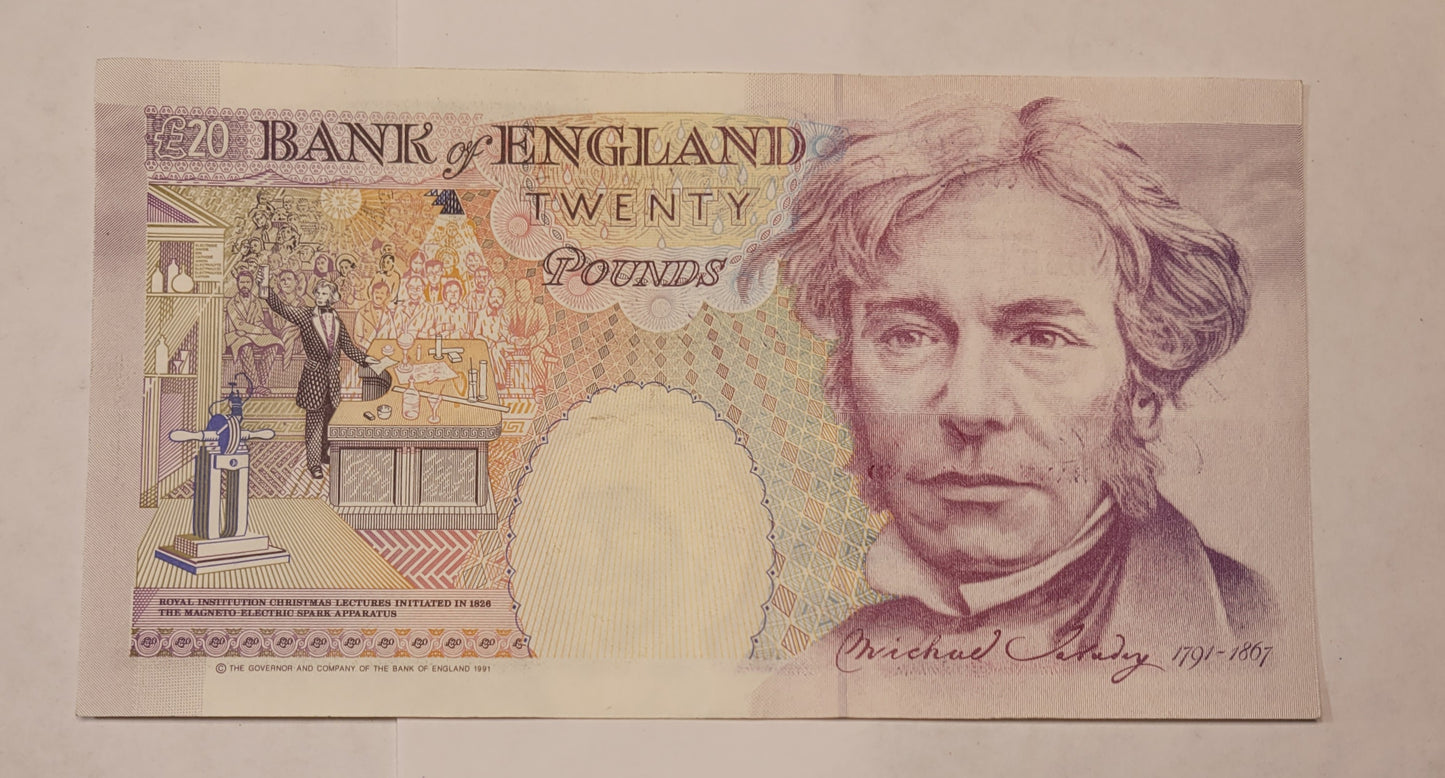 Vintage Bank of England Note Collection. Sequential Serial Numbers. Historical British Currency Lot
