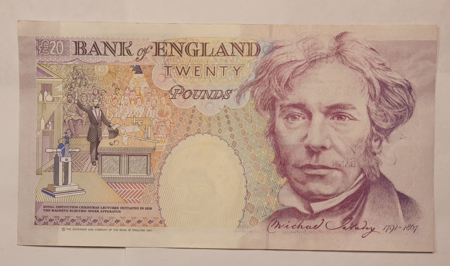 Vintage Bank of England Note Collection. Sequential Serial Numbers. Historical British Currency Lot