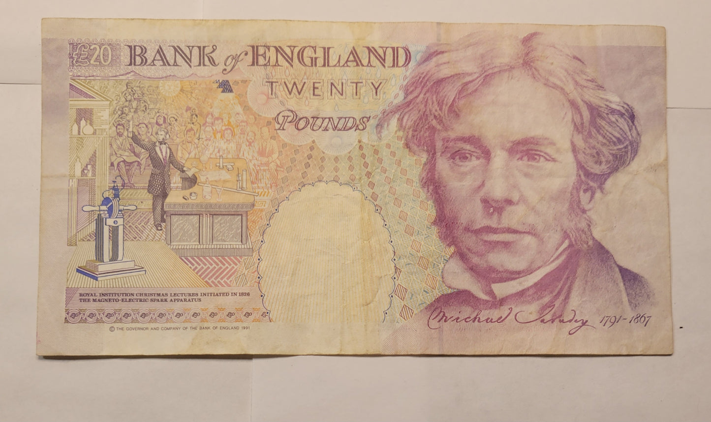 Vintage Bank of England Note Collection. Sequential Serial Numbers. Historical British Currency Lot