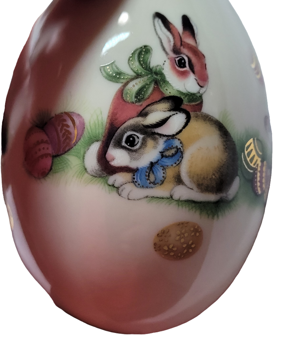 Lenox China Treasures Collection Easter Egg Set – Issued 1995