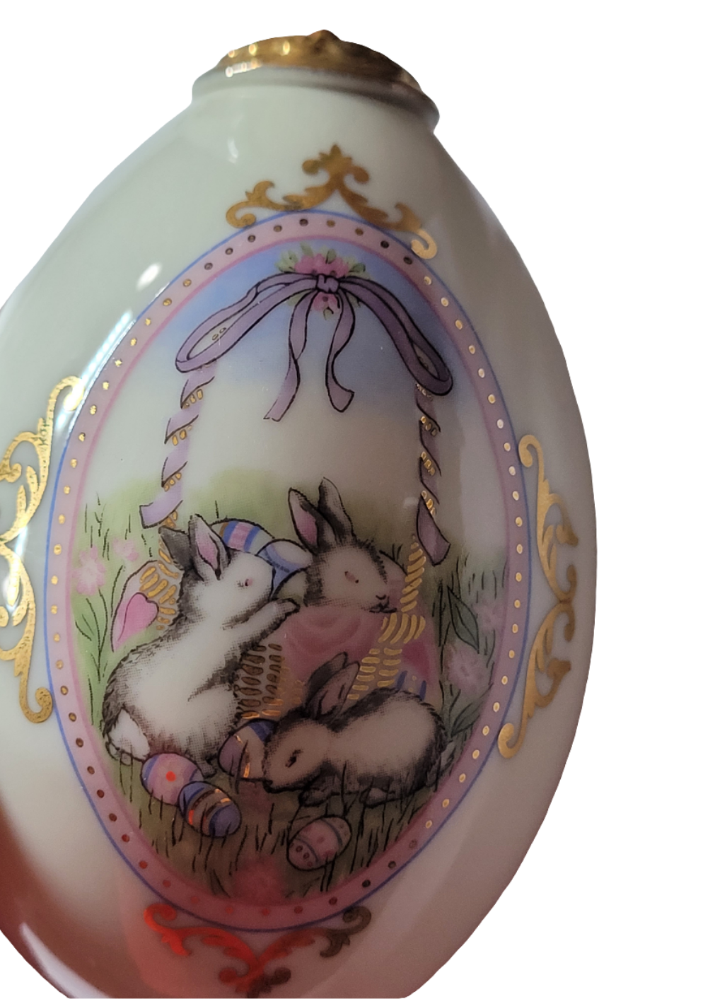 Lenox China Treasures Collection Easter Egg Set – Issued 1995