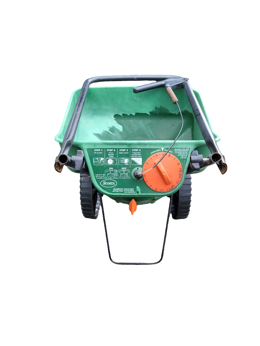 Scotts Turf Builder EdgeGuard Mini Broadcast Spreader