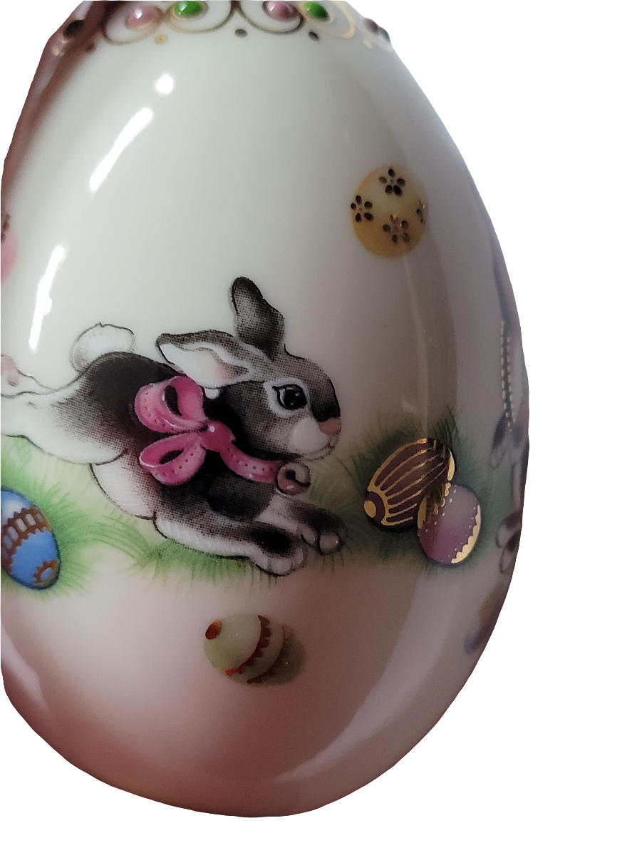 Lenox China Treasures Collection Easter Egg Set – Issued 1995