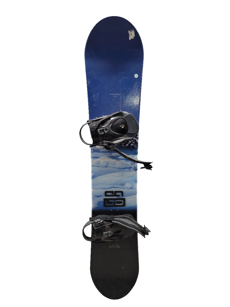 LTD Transition 163 Snowboard with Burton Bindings and Boots - High-Performance Winter Sports Gear