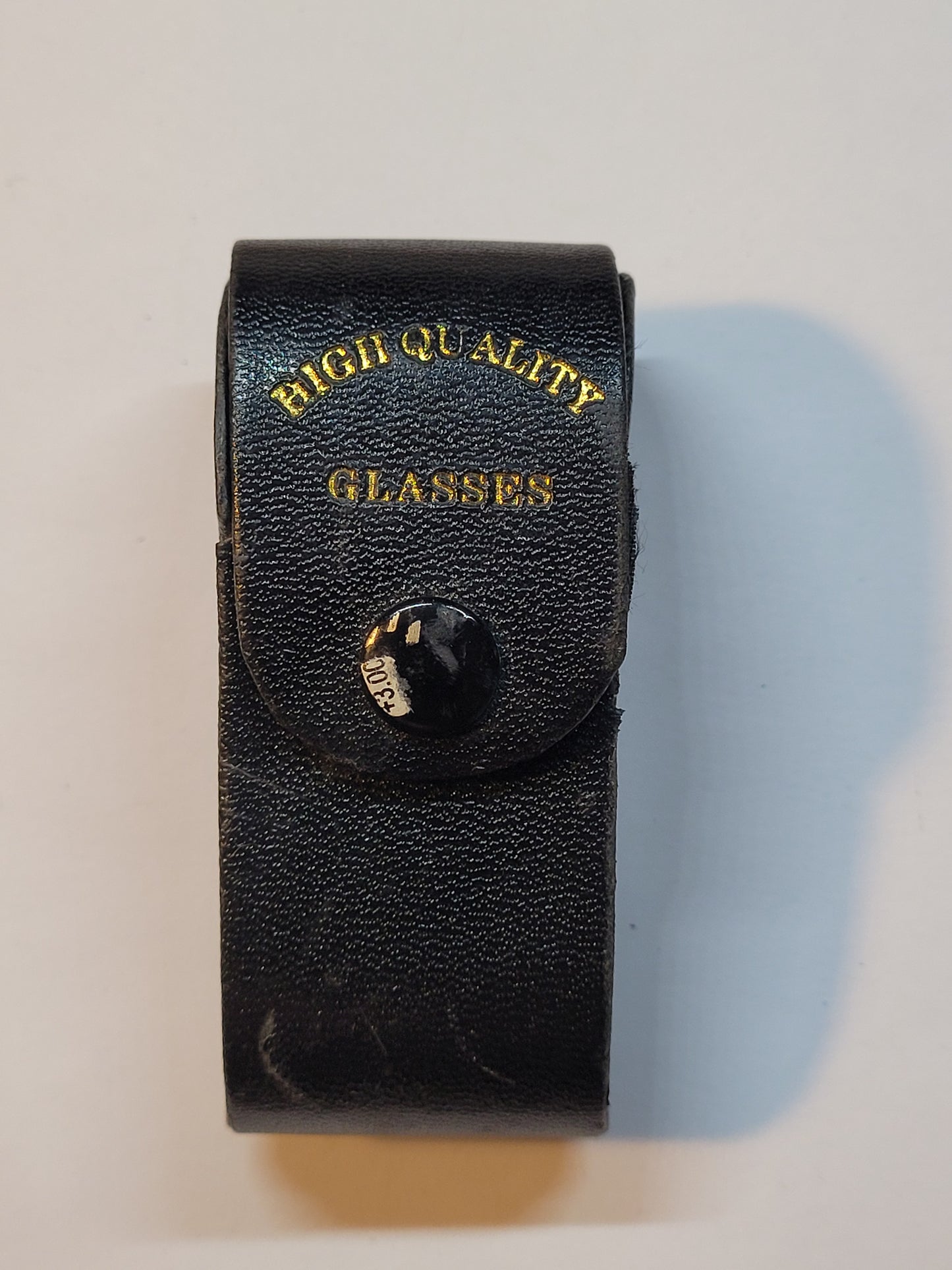 Vintage High-Quality Magnifying Reading Glasses with Case - +3.00 Magnification