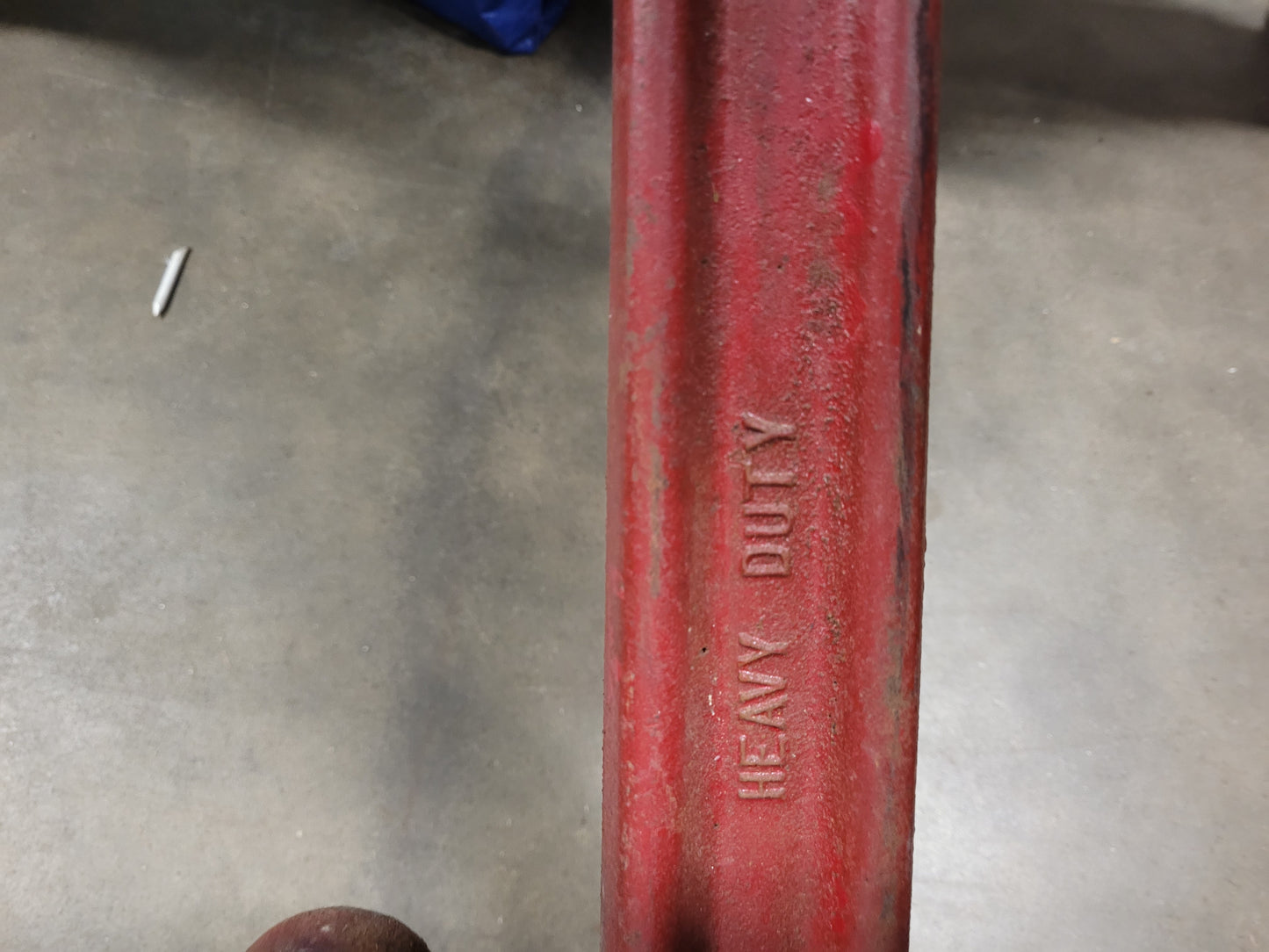 🔧 RIDGID 48" Heavy Duty Pipe Wrench – The Ridge Tool Co. Elyria, Ohio USA