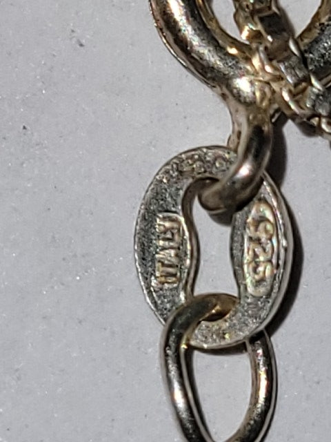Sterling Silver Noah’s Ark Silver Necklace and Bracelet Set