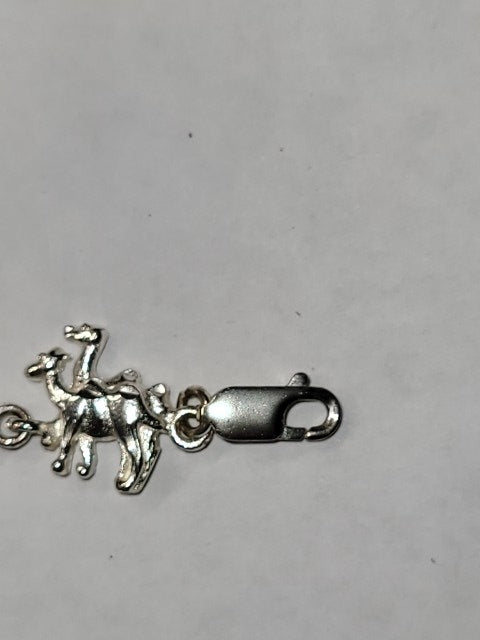 Sterling Silver Noah’s Ark Silver Necklace and Bracelet Set