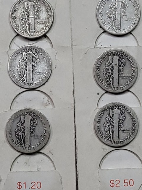 Historic Mercury Dime Collection (1919-1943) - Iconic Silver Coins for Collectors & Investors