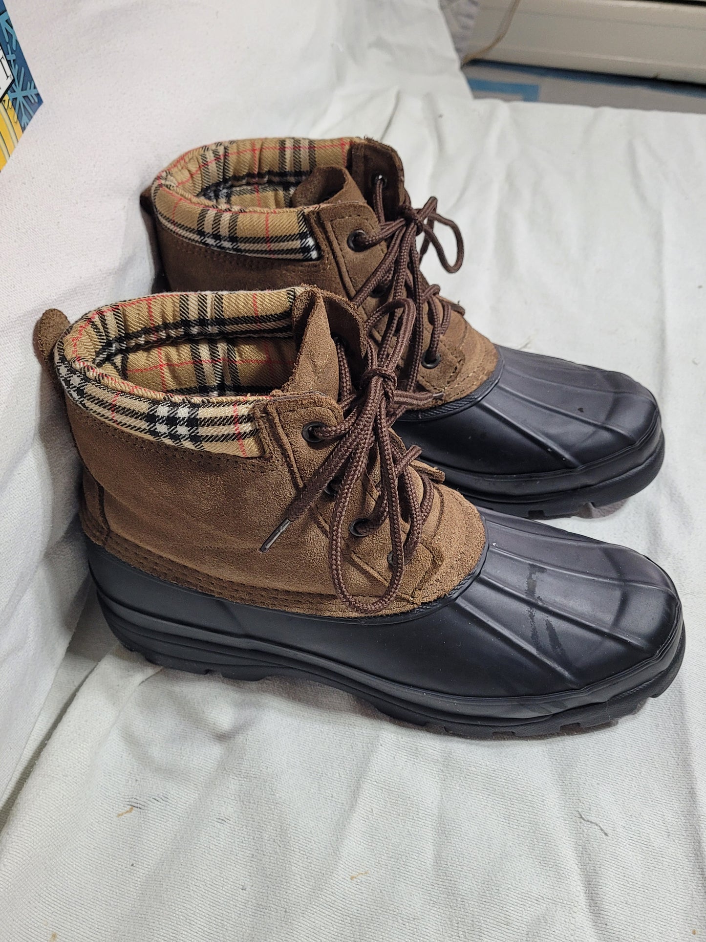 Boston Accent WeatherProof “Fargo” Duck Boots – Women's Size 10 M (US)