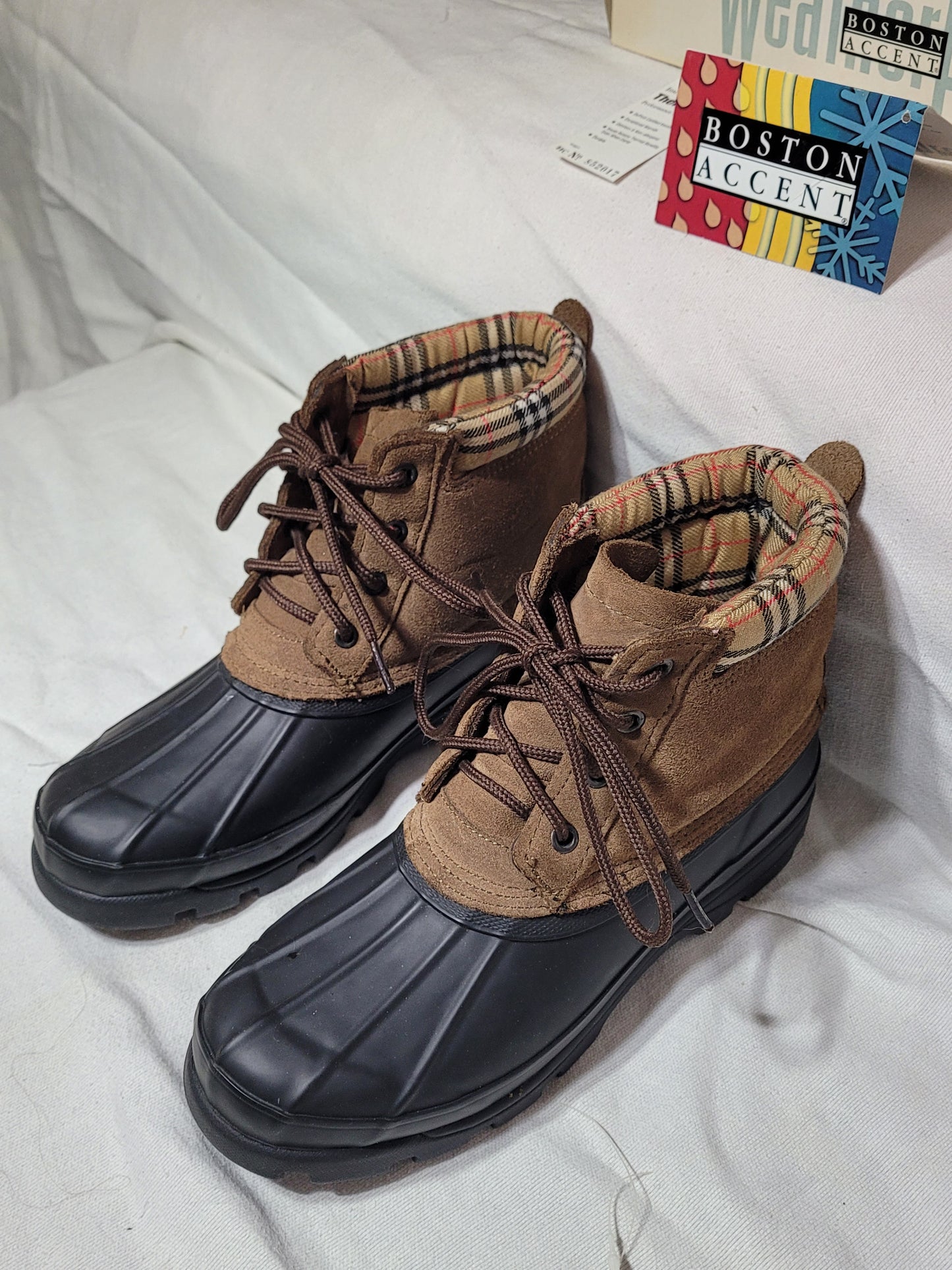 Boston Accent WeatherProof “Fargo” Duck Boots – Women's Size 10 M (US)