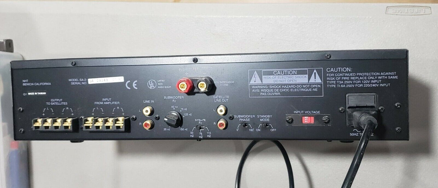 NHT SA2 SUBWOOFER AMPLIFIER 