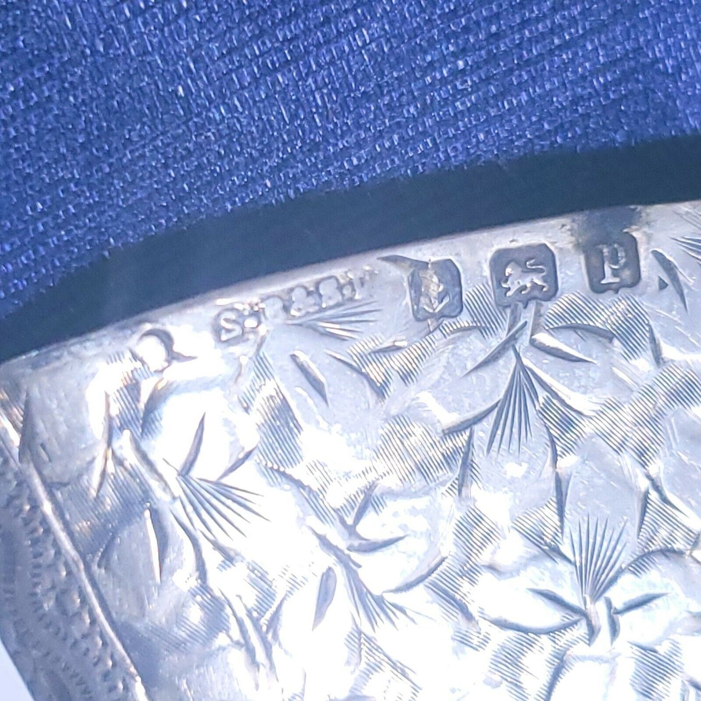 Antique S. Blanckensee & Sons Ltd Silver Calling Card Case. NOT monogrammed!! 