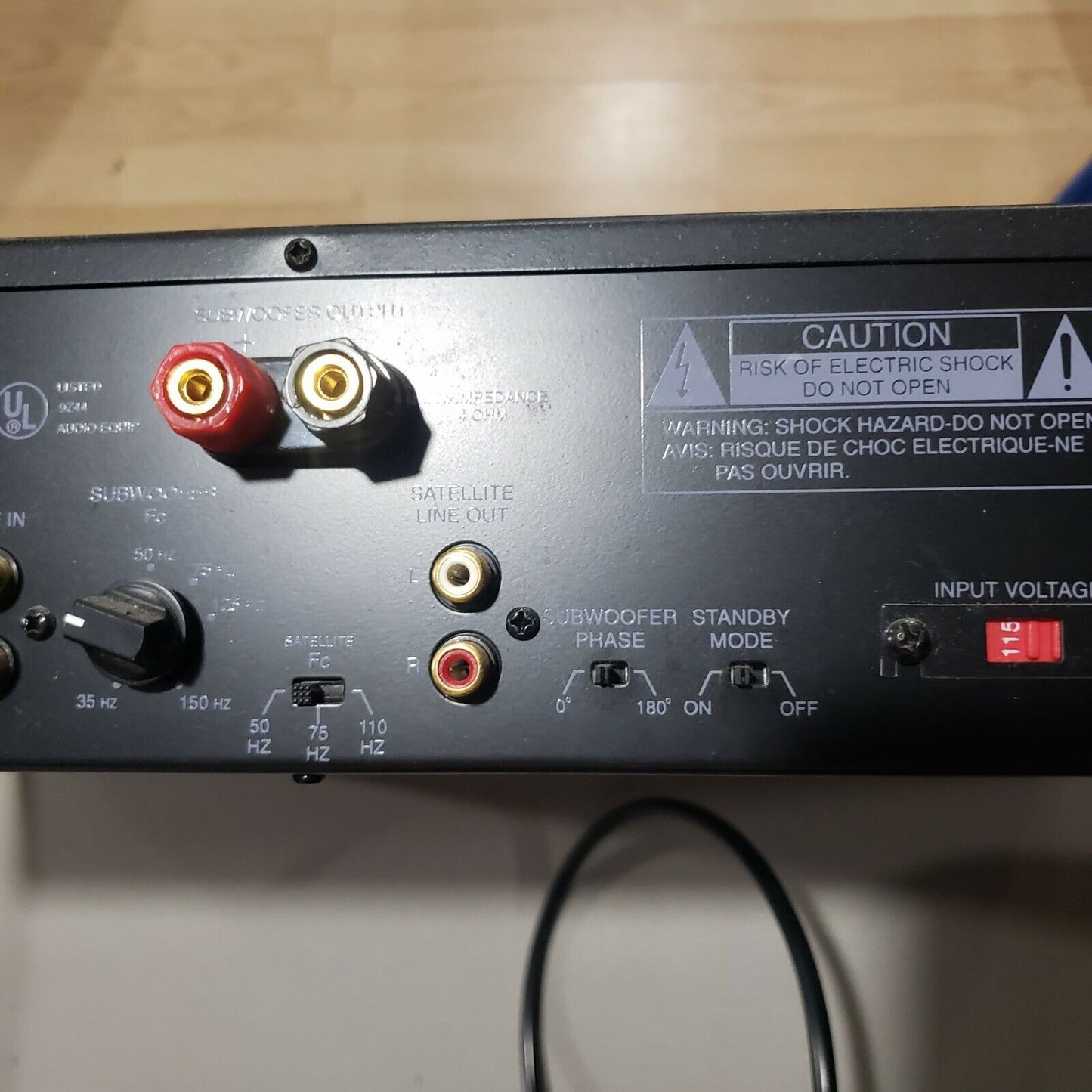 NHT SA2 SUBWOOFER AMPLIFIER 