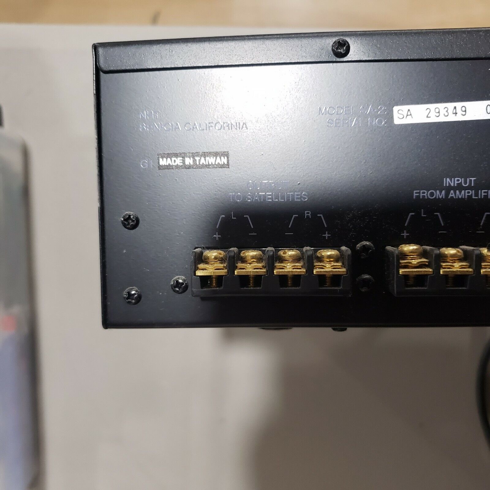NHT SA2 SUBWOOFER AMPLIFIER 