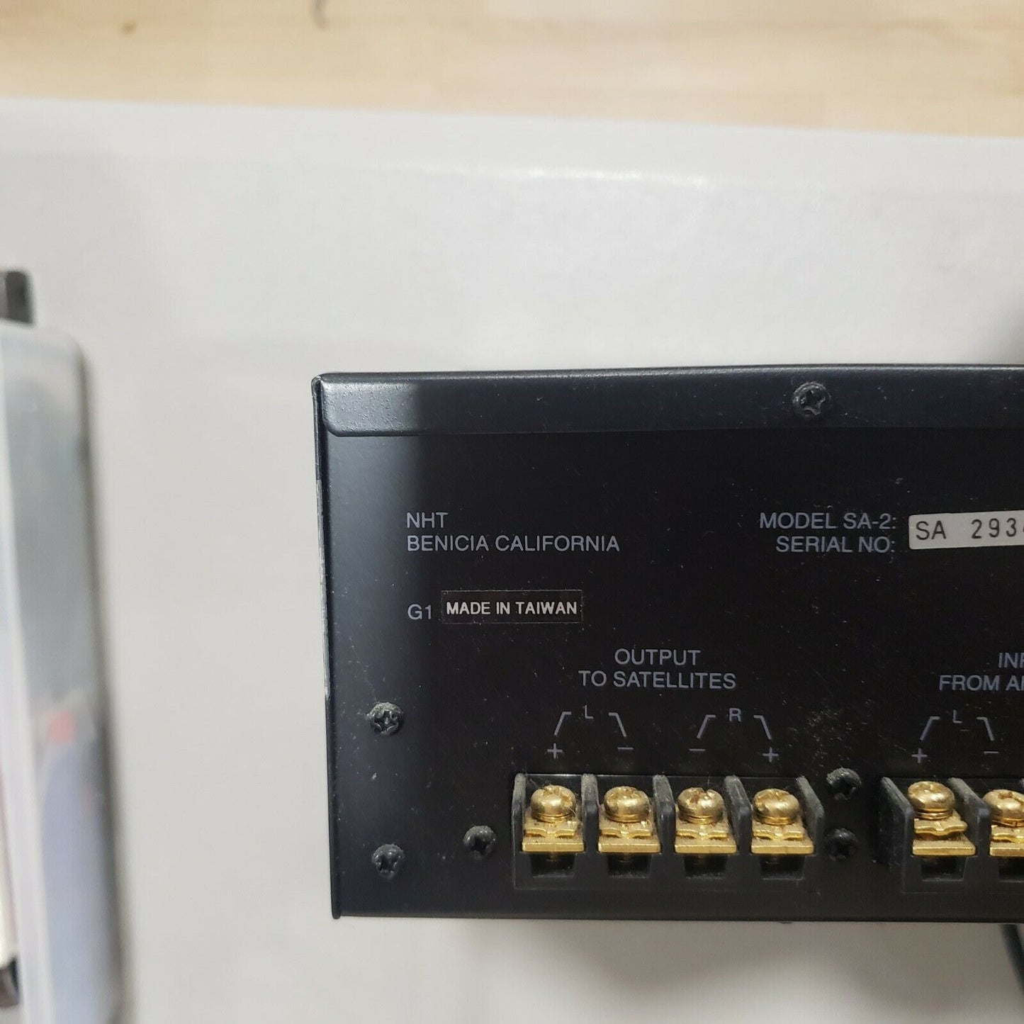 NHT SA2 SUBWOOFER AMPLIFIER 