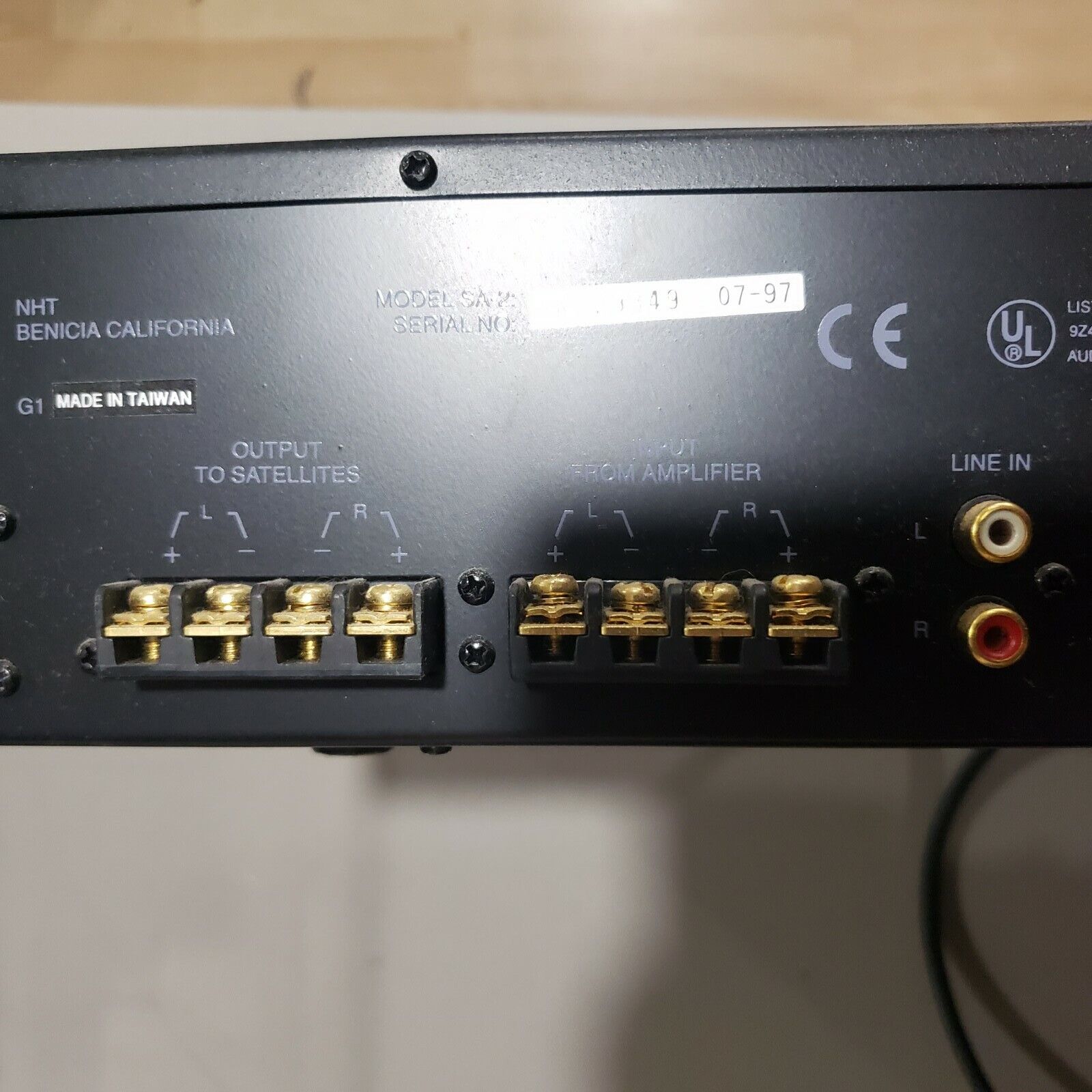 NHT SA2 SUBWOOFER AMPLIFIER 
