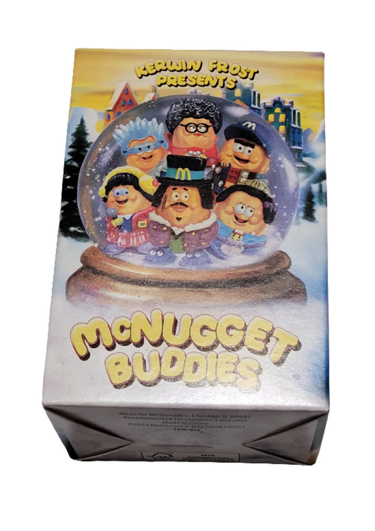 Vintage Sealed Kerwin Frost Presents McNugget Buddies Toy Packaging
