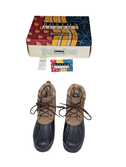 Boston Accent WeatherProof “Fargo” Duck Boots – Women's Size 10 M (US)