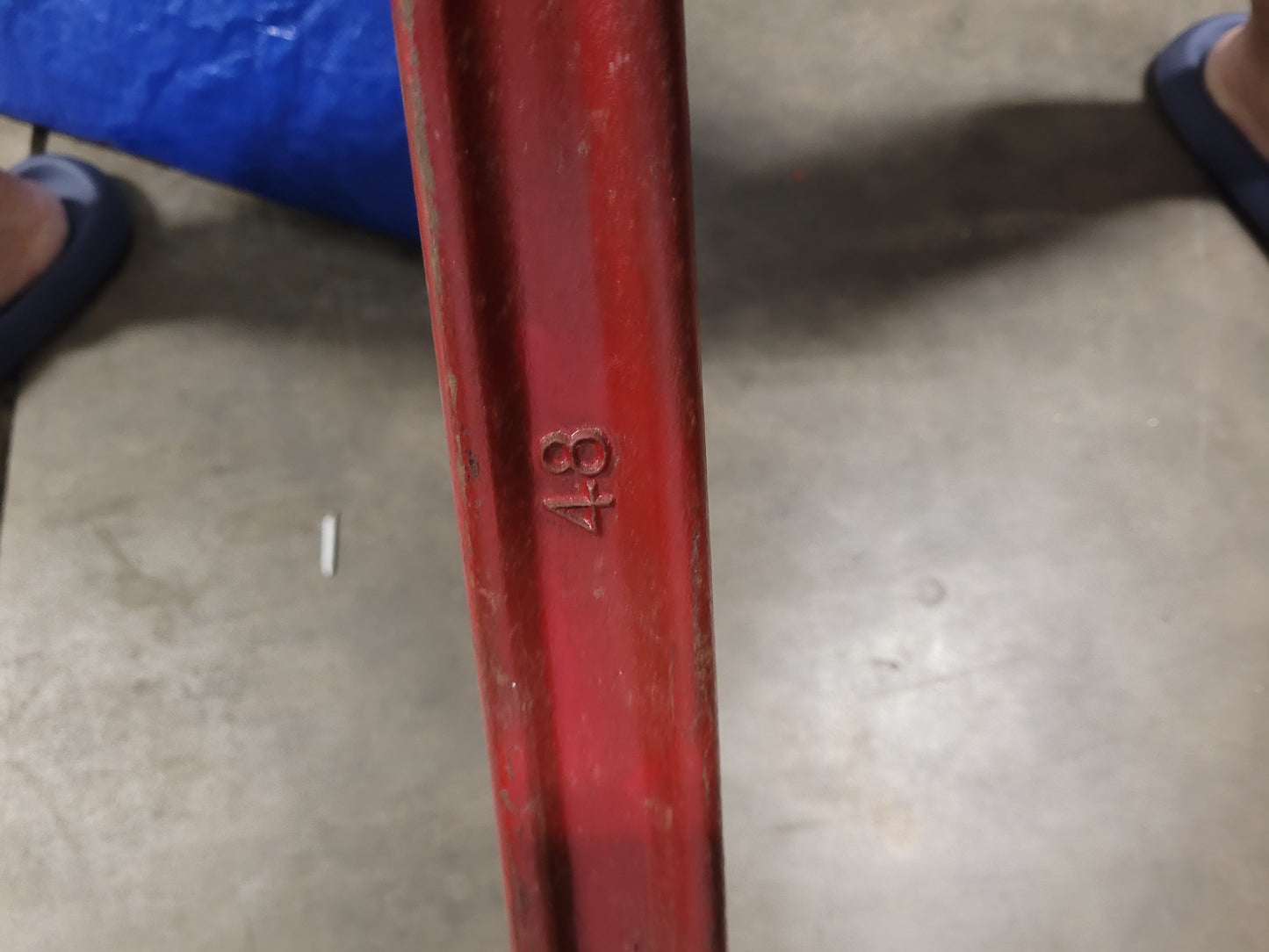 🔧 RIDGID 48" Heavy Duty Pipe Wrench – The Ridge Tool Co. Elyria, Ohio USA