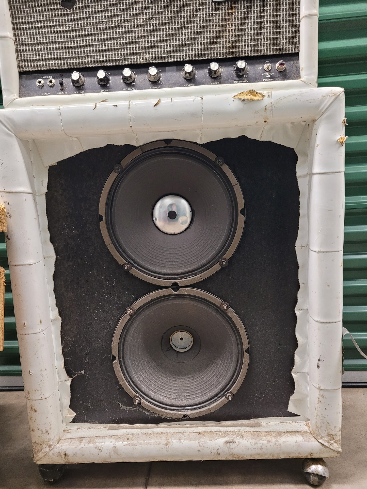 Earth Sound Research G-1000 Tube Amp Head and G-12E 2x12 Cab. Used. All original