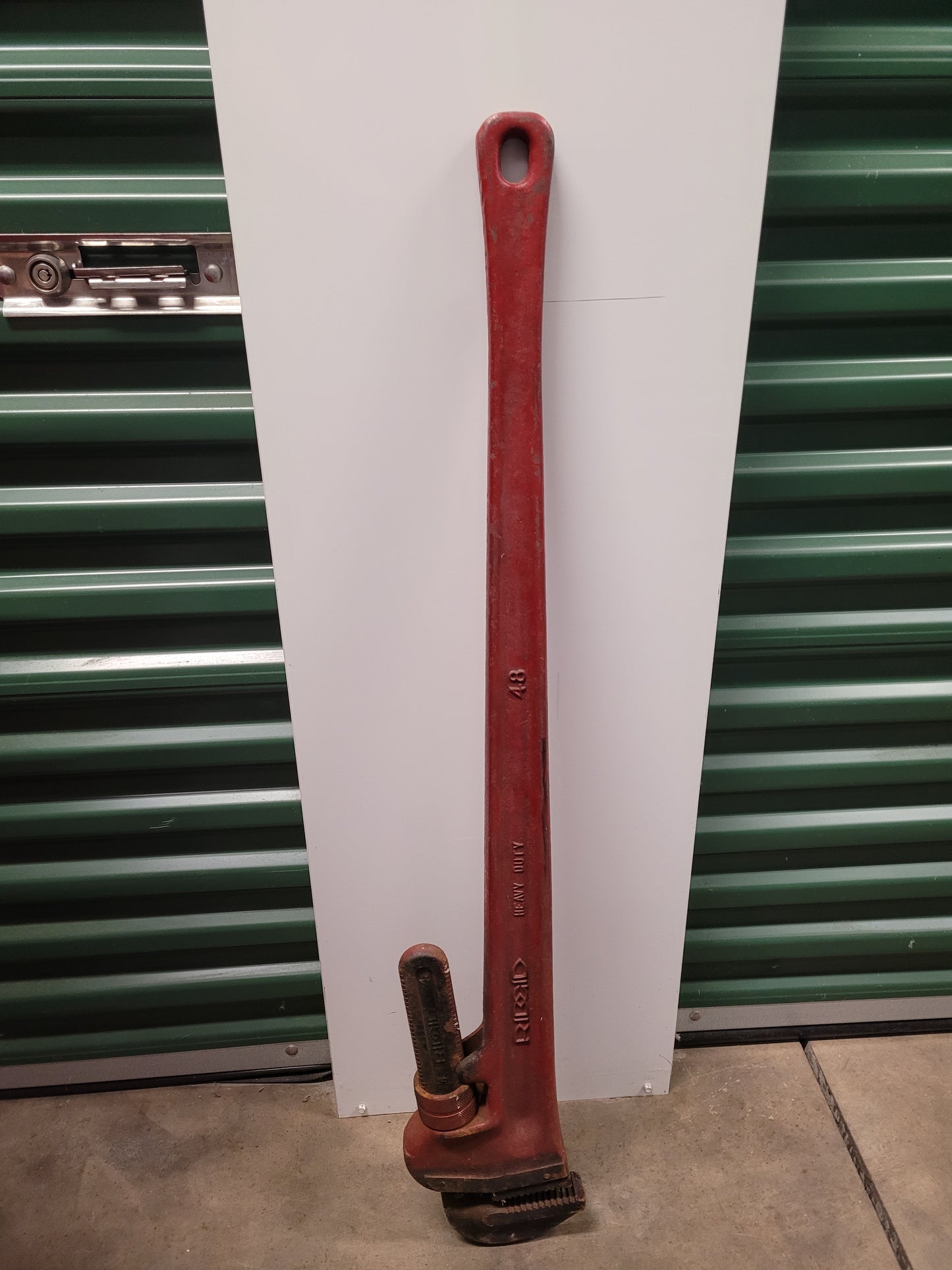 🔧 RIDGID 48" Heavy Duty Pipe Wrench – The Ridge Tool Co. Elyria, Ohio USA