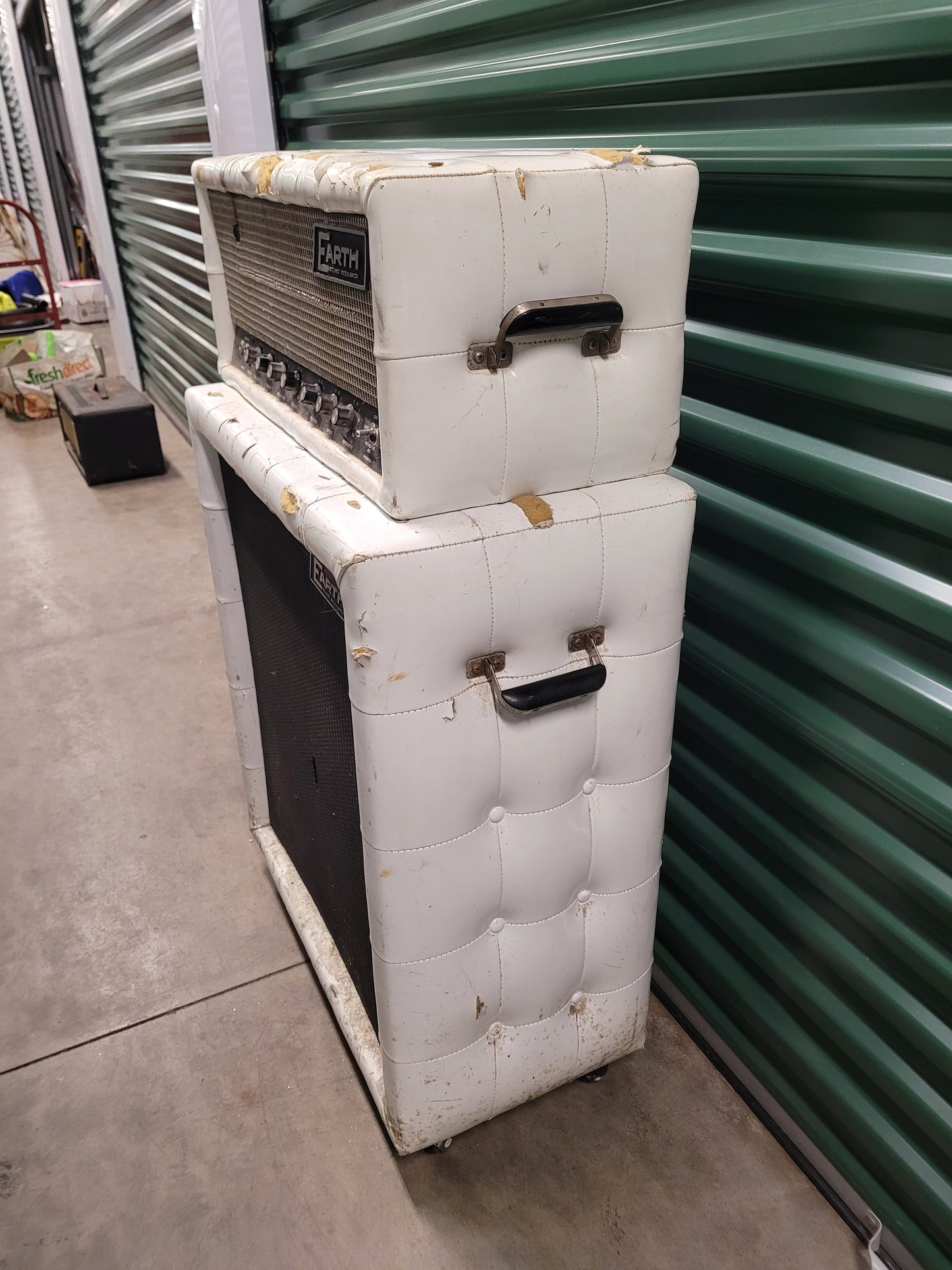 Earth Sound Research G-1000 Tube Amp Head and G-12E 2x12 Cab. Used. All original