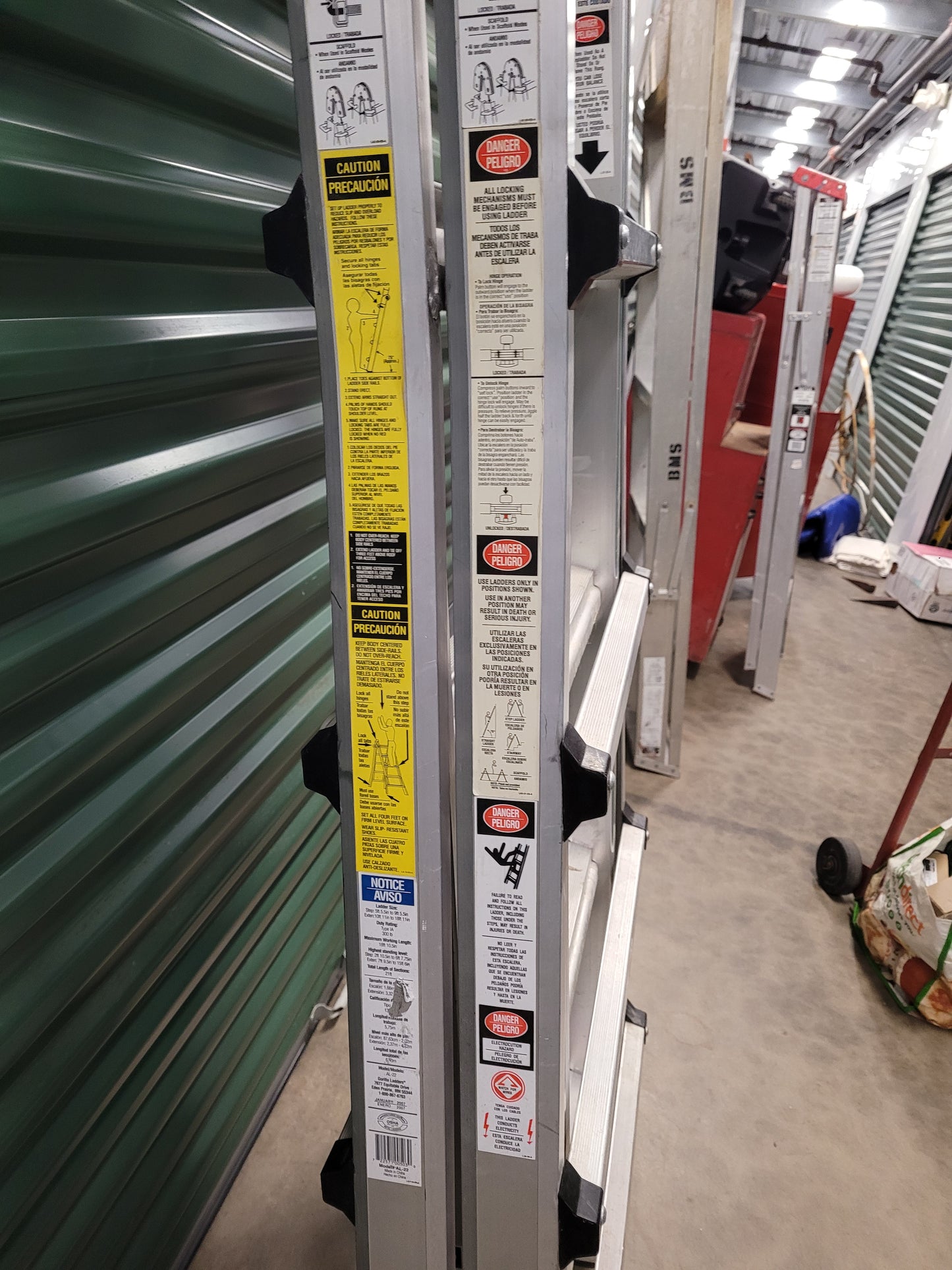 Gorilla Ladders Multi‑Position Aluminum Ladder barely used!